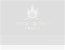 Tablet Screenshot of greenholdingsgroup.com